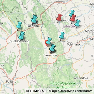 Mappa Strada Provinciale Septempedana, 62022 Castelraimondo MC, Italia (16.76778)