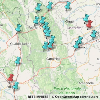 Mappa Strada Provinciale Septempedana, 62022 Castelraimondo MC, Italia (21.2045)