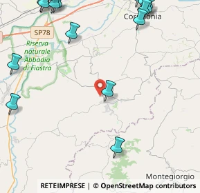 Mappa Contrada Mossa, 62010 Mogliano MC, Italia (7.094)