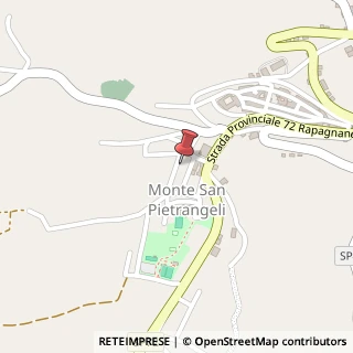 Mappa Via Gioacchino Rossini, 13, 63815 Monte San Pietrangeli, Fermo (Marche)