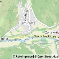 Kaart Fiuminata