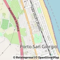 Kort Porto San Giorgio