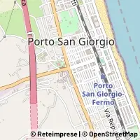 Kort Porto San Giorgio