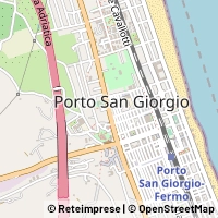 Kort Porto San Giorgio