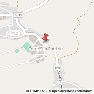 Mappa Viale della Repubblica, 32, 63814 Torre San Patrizio FM, Italia, 63814 Torre San Patrizio, Fermo (Marche)