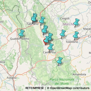 Mappa Località Piani di Seppio Snc, 62022 Castelraimondo MC, Italia (13.96867)