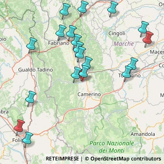 Mappa Località Piani di Seppio Snc, 62022 Castelraimondo MC, Italia (20.91895)