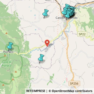 Mappa Località Piani di Seppio Snc, 62022 Castelraimondo MC, Italia (3.3445)