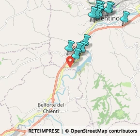 Mappa Via Giuseppe Impastato, 62029 Tolentino MC, Italia (2.41143)