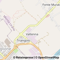 Peta Monte Urano