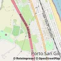 Mapa Porto San Giorgio