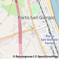 Map Porto San Giorgio