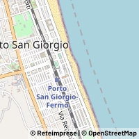 Map Porto San Giorgio