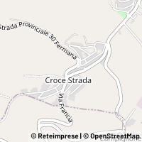 Hartă Monte Urano