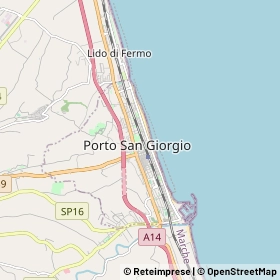 Mappa Porto San Giorgio