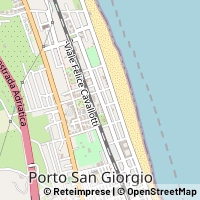 Mapa Porto San Giorgio