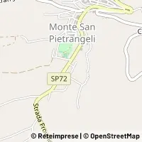 Mapa Monte San Pietrangeli