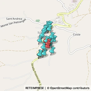 Mappa Via S. Biagio, 63815 Monte San Pietrangeli FM, Italia (0.2087)