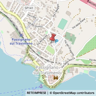 Mappa Via del Giuoco, 5A, 06065 Passignano sul Trasimeno, Perugia (Umbria)