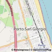 Karte Porto San Giorgio