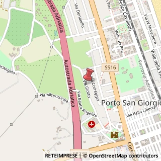 Mappa Via Giotto, 67, 63822 Porto San Giorgio FM, Italia, 63822 Porto San Giorgio, Fermo (Marche)