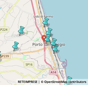 Mappa Via Giotto, 63822 Porto San Giorgio FM, Italia (2.76917)