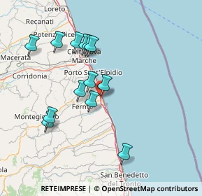 Mappa Via Giotto, 63822 Porto San Giorgio FM, Italia (14.47)