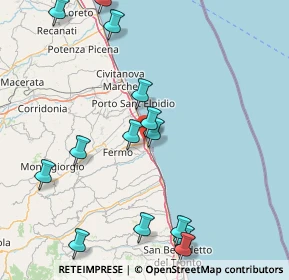 Mappa Via Giotto, 63822 Porto San Giorgio FM, Italia (19.76786)