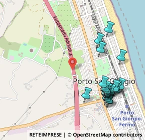 Mappa Via Giotto, 63822 Porto San Giorgio FM, Italia (0.609)