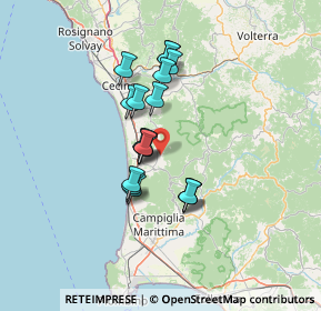 Mappa Località Lamentano, 57022 Castagneto Carducci LI, Italia (10.76778)