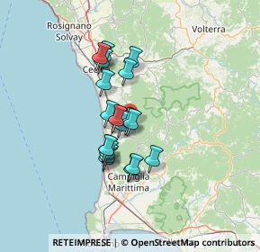Mappa Località Lamentano, 57022 Castagneto Carducci LI, Italia (10.309)