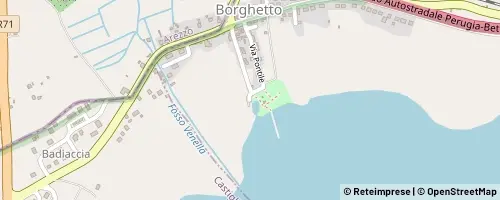 Mappa Tuoro sul Trasimeno