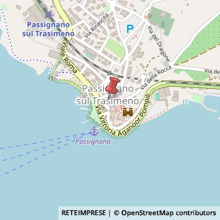 Mappa Piazza Aldo Moro, 10, 06065 Passignano sul Trasimeno, Perugia (Umbria)