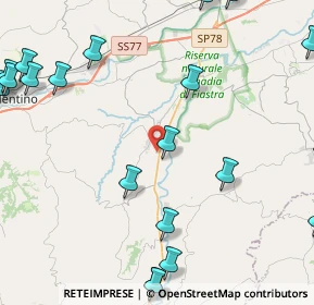 Mappa Strada Provinciale, 62010 Urbisaglia MC, Italia (6.5495)