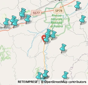 Mappa Strada Provinciale, 62010 Urbisaglia MC, Italia (6.006)