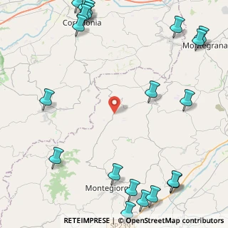 Mappa Contrada Madonnetta, 63816 Francavilla D'ete FM, Italia (7.0795)