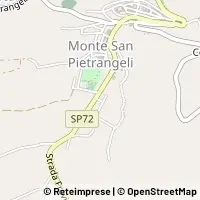 Mapa Monte San Pietrangeli
