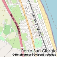 Kort Porto San Giorgio