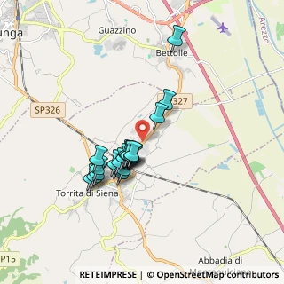 Mappa Via Traversa Valdichiana Est, 53049 Torrita di Siena SI, Italia (1.4665)
