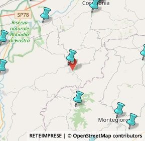 Mappa Via Alcide De Gasperi, 62010 Mogliano MC, Italia (7.6175)