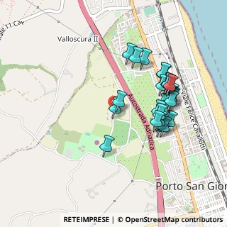 Mappa Via S. Nicola, 63822 Porto San Giorgio FM, Italia (0.45357)