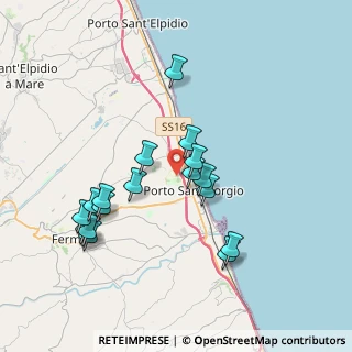 Mappa Via San Nicola, 63822 Porto San Giorgio FM, Italia (3.74706)