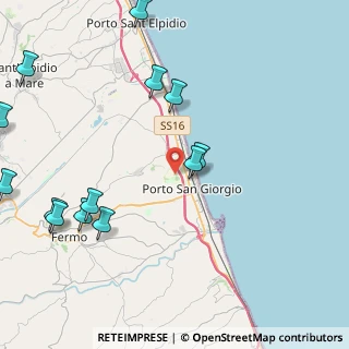 Mappa Via San Nicola, 63822 Porto San Giorgio FM, Italia (5.70077)