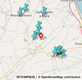 Mappa Viale dell' Industria, 63015 Monte Urano FM, Italia (4.04727)
