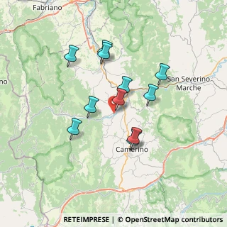 Mappa Loc. Lanciano, 62022 Castelraimondo MC, Italia (6.17818)