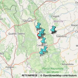Mappa Loc. Lanciano, 62022 Castelraimondo MC, Italia (9.17417)