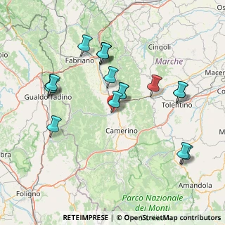 Mappa Loc. Lanciano, 62022 Castelraimondo MC, Italia (16.08176)