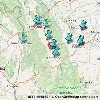 Mappa Loc. Lanciano, 62022 Castelraimondo MC, Italia (15.722)