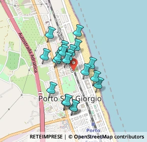 Mappa Via Genova, 63822 Porto San Giorgio FM, Italia (0.3515)