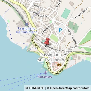 Mappa Via della Vittoria, 16, 06065 Passignano sul Trasimeno, Perugia (Umbria)
